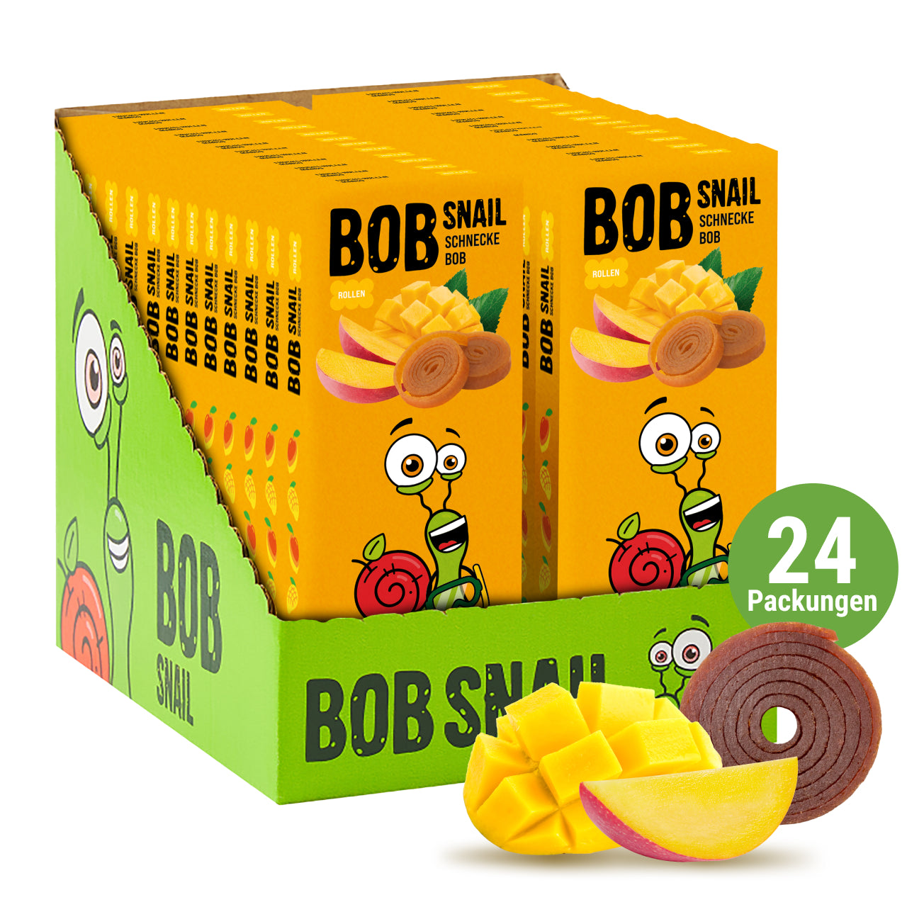 Fruchtrollen Mango 24 Packungen (je 30g)