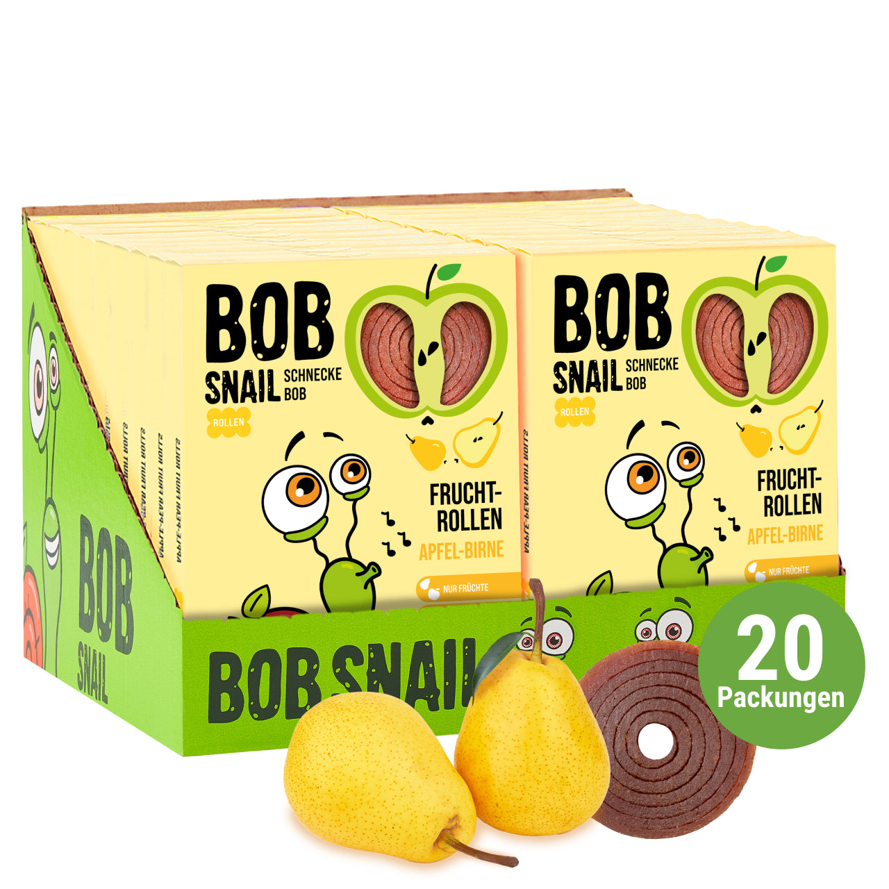 Fruchtrollen Apfel Birne 20 Packungen (je 60g)