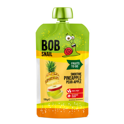 Quetschie Smoothie Ananas Birne Apfel 10 Packungen (je 120g)