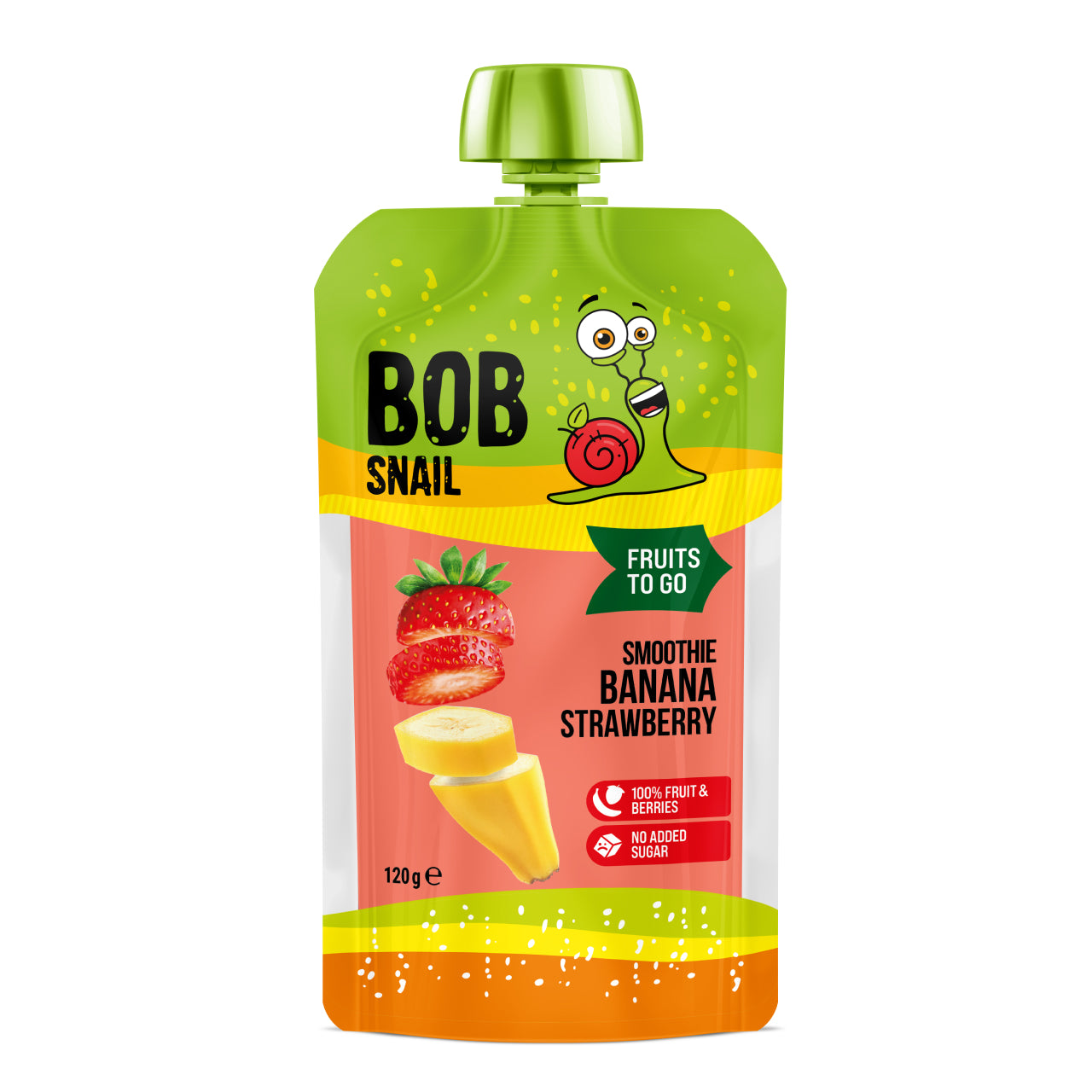 Quetschie Smoothie Banane Erdbeere 10 Packungen (je 120g)
