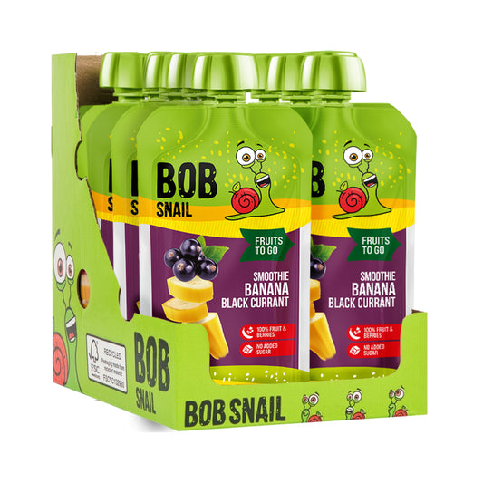 Quetschie Smoothie Banane Johannisbeere 10 Packungen (je 120g)
