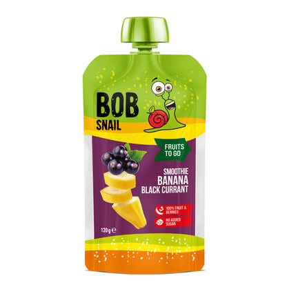 Quetschie Smoothie Banane Johannisbeere 10 Packungen (je 120g)
