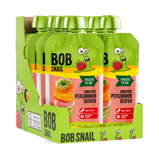 Quetschie Smoothie Guave Kaki 10 Packungen (je 120g)