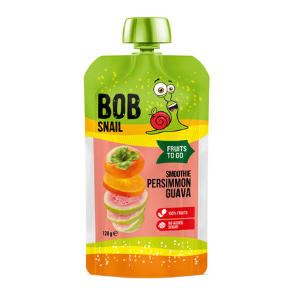 Quetschie Smoothie Guave Kaki 10 Packungen (je 120g)